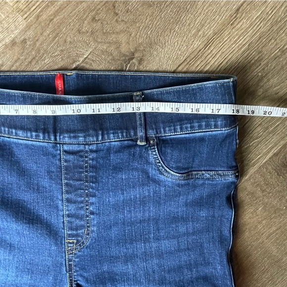 Spanx | Blue Denim Flare Jeans - Picture 6 of 11